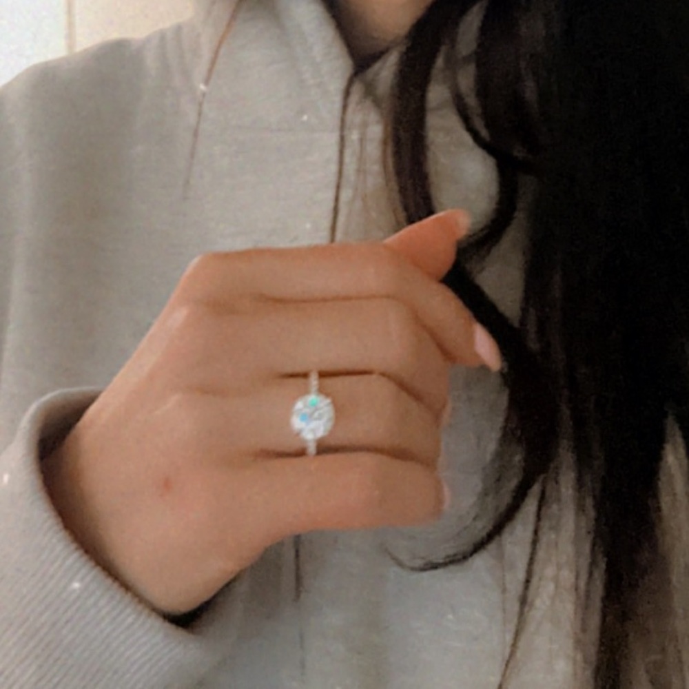 3 ct engagement ring size 4.5